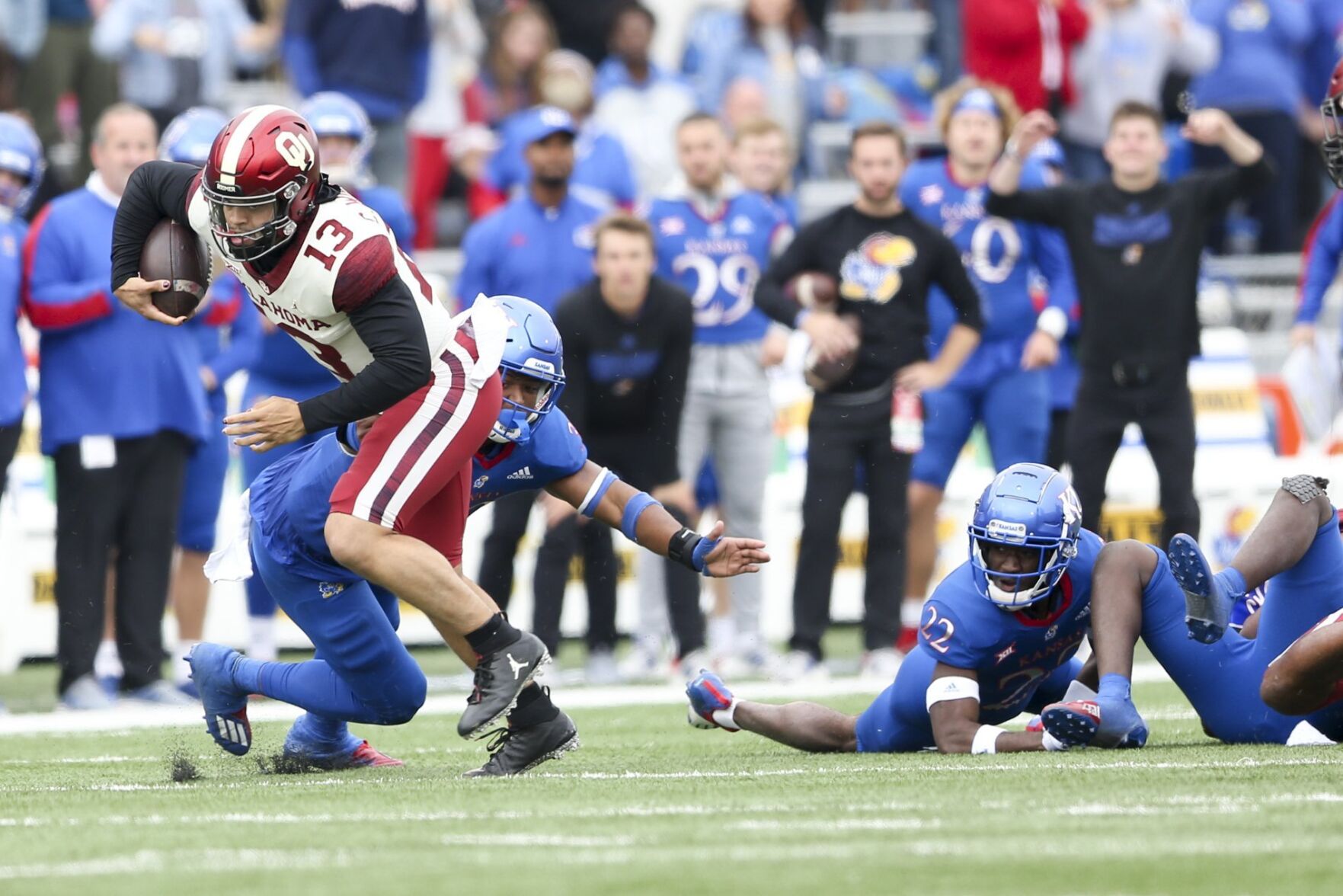 Oklahoma vs Kansas
